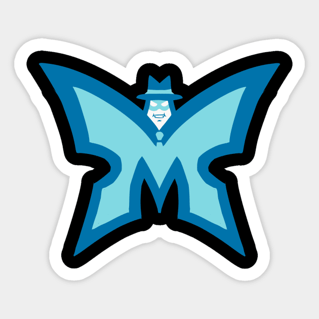 The Blue Morpho Sticker by freezinghot